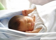 良く眠る赤ちゃん
