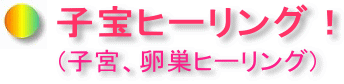 子宝ヒーリング、子宮卵巣ヒーリング