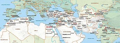 Map of Islam