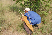 Bushman in Khutse