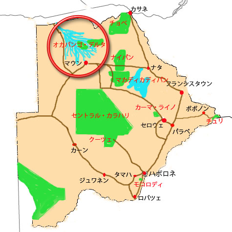 Okavango Map