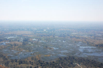 Okavango from air