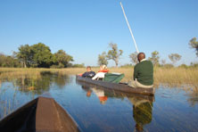 Mokoro in Okavango