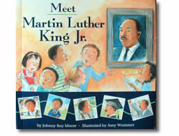 子供向けの絵本「Meet Martin Luther King Jr.」