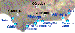 Andalucia Map