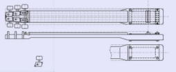 ~jÉM^[}ʁ@mini silent gut guitar sketch @y@@Self made musical instruments