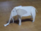 ۂ@؂莆@paper toy elephant