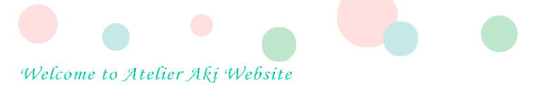 Welcome to Atelier Aki Website
