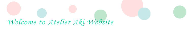 Welcome to Atelier Aki Website