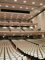 鎌倉芸術館大ホール ステージから客席を望む