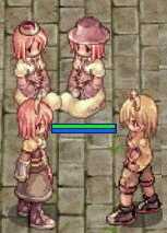 βテスト中の1コマ。楽しい語らい中。