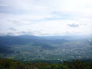 千曲川と中野平