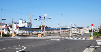 ② 国道１７０号・野中跨道橋(南より)