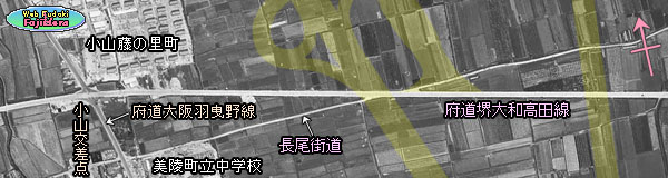 ⑪ 大阪外環状線・西名阪道路ができる前の堺大和高田線