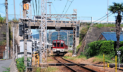 道明寺跨線橋(南より)