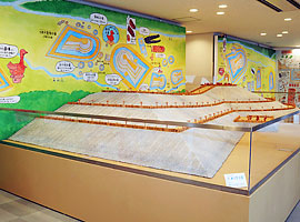 ⑪ 世界遺産百舌鳥・古市古墳群ガイダンスの展示