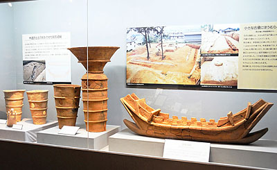 ⑧ 古墳時代の埴輪の展示