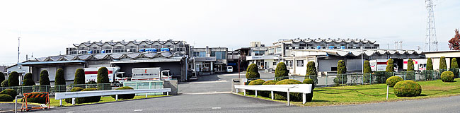 藤井寺市柏原市学校給食センター(東より)