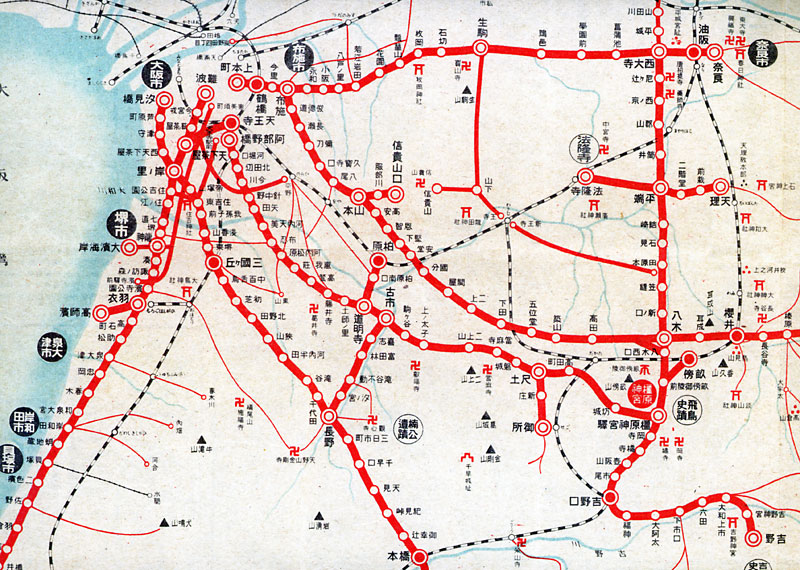 昭和１４年 南満州鉄道株式会社社鉄道線路及委託経営鉄道線路略図 古地図 古地図