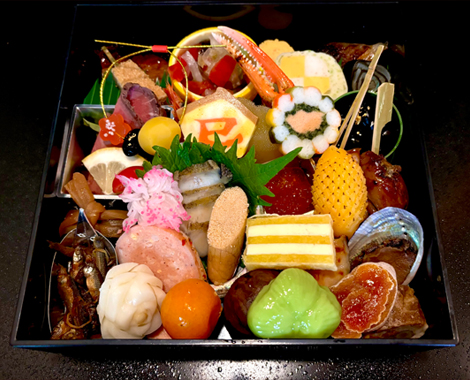 写真:おせち料理<一段>