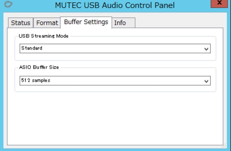 MUTEC MC-3+USB driver setting