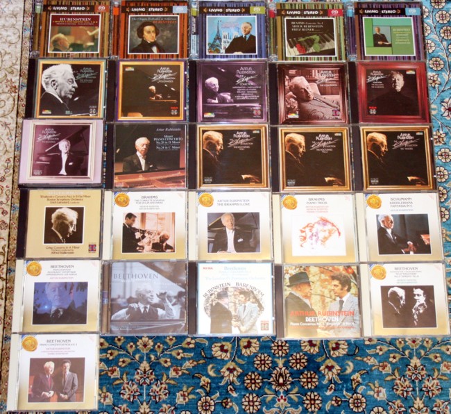 Artur Rubinstein CDs