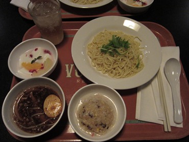 夕食　ヴォルケイニア・レストラン