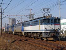 年末年始運休明けで四重連回送が!