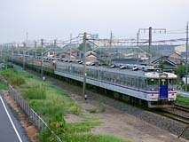 湘南色の167系8連+三鷹色169系3連