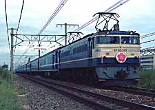 EF65505牽引14系特急「さくら」