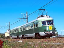 定期運用離脱後、団臨として久しぶりに西尾線に入った3400系。