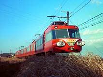 西尾線内で撮影できた唯一の7000系パノラマカー