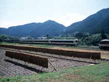 福来信号場で「ひだ」と交換
