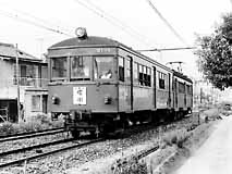 三河線の前身、三河鉄道から編入されたモ3100形の電装を解除したク2101