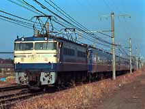 EF65516牽引の名古屋局12系お座敷客車