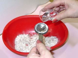 簡単ハーブ手作り石鹸(アロマ手づくり石鹸、てづくり石鹸)キット(セット)の作り方(つくりかた)2の写真(画像)