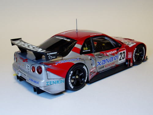 タミヤ★Xanavi Nismo／ザナヴィニスモ GT-R R34 TT-01 タミヤ 1/24 スポーツカーシリーズ ザナヴィ ニスモ GT-R（R34