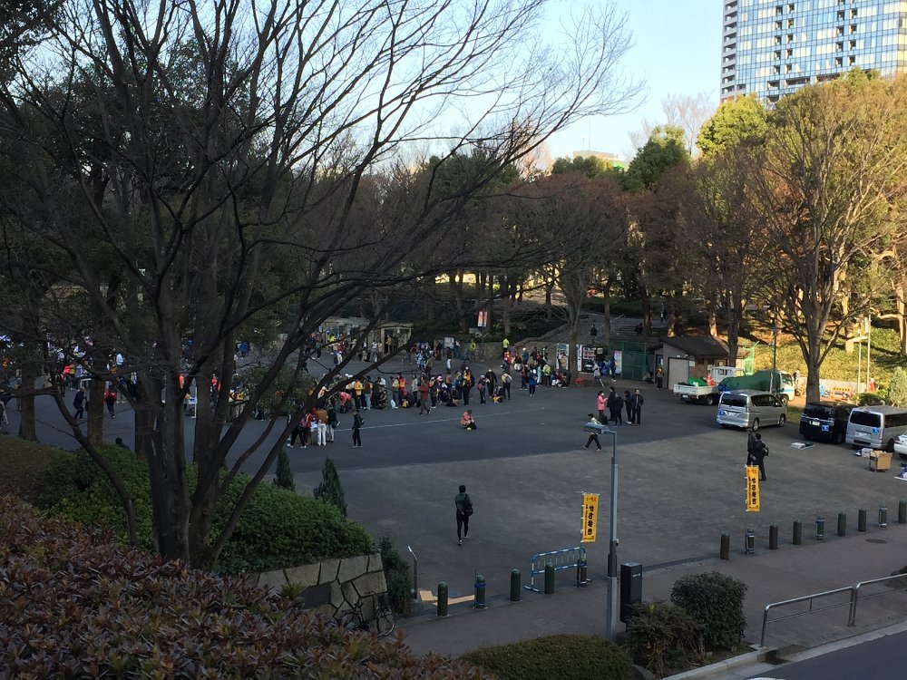 集合時間30分前 
