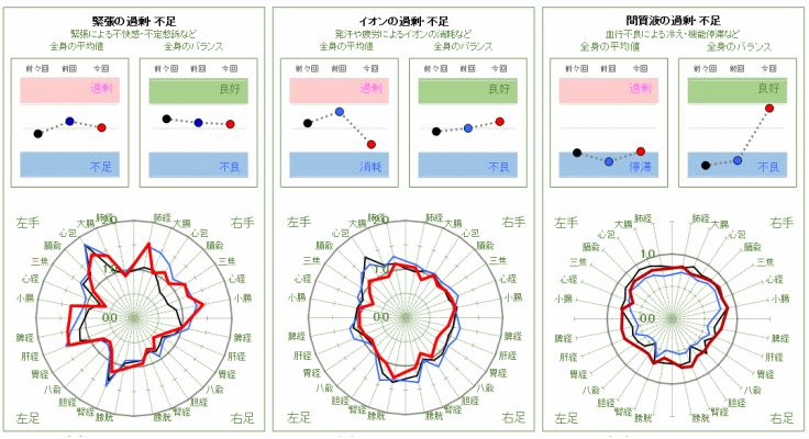 げんきＤＡＳ「過去のげんきレーダーチャート」