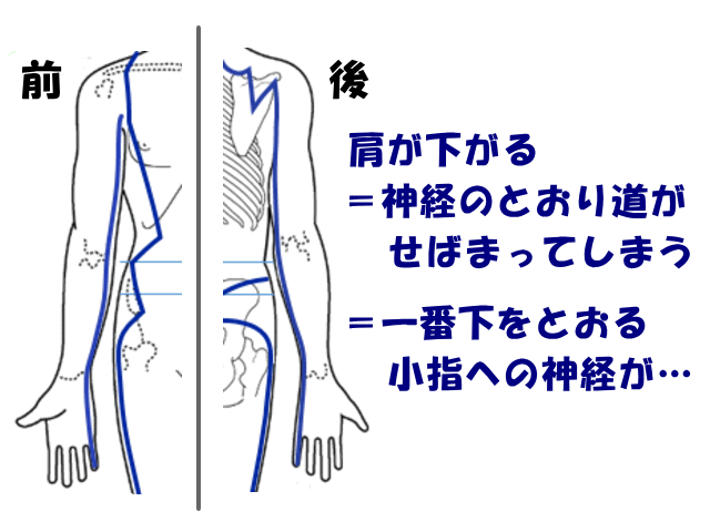 右手の小指で代謝の不調　げんきＤＡＳ