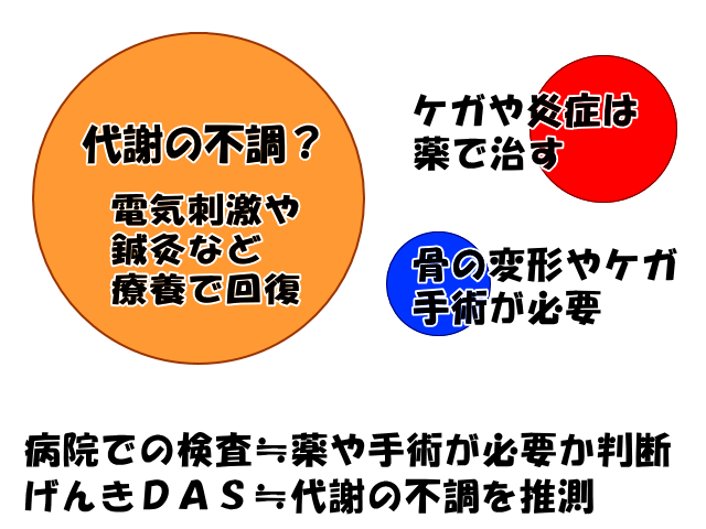検査のちがい　げんきＤＡＳ