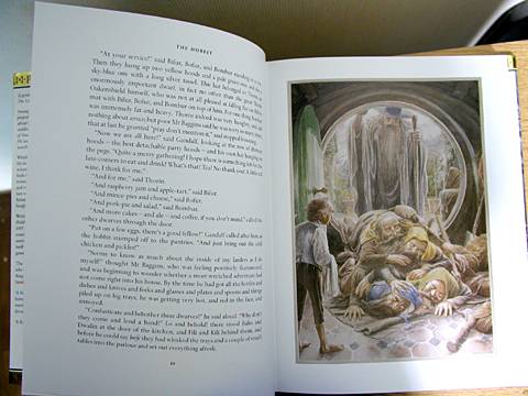 The Hobbit [Illustrated by Alan Lee] $BCf?H(B