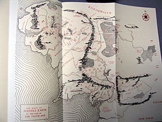 LotR 50th Anniversary Edition 地図