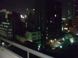 宇都宮駅前の夜景