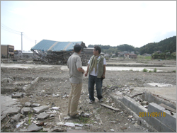 2011年9月・東日本大震災被災地視察