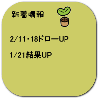 2/11・18ドローUP  1/21結果UP 