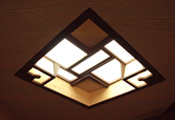 廊下天井のライト