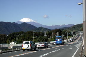 R246から見る富士山