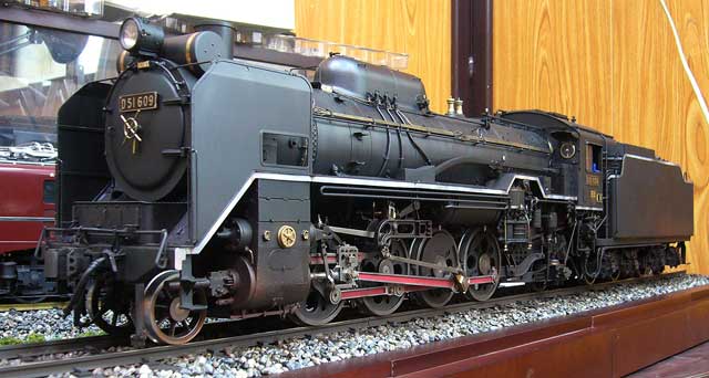 ディアゴスティーニ蒸気機関車　D51
