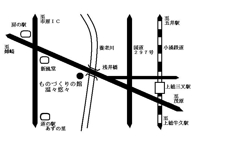 ものづくりの館の地図